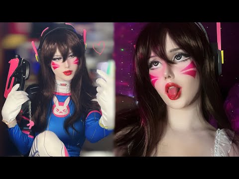 ASMR D.VA Overwatch Role Play (Cosplay RP)