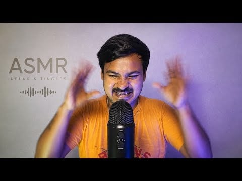 🔥 Fast & Aggressive ASMR Triggers (Mic Scratching + Mouth Sounds) 🤯