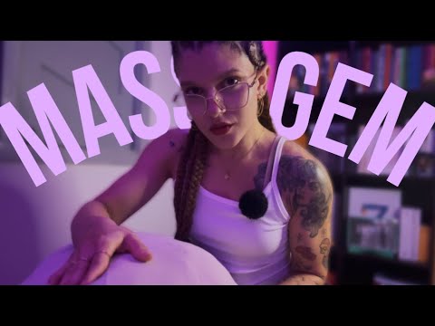 ASMR A MELHOR MASSAGEM NAS COSTAS QUE VOCÊ JÁ RECEBEU