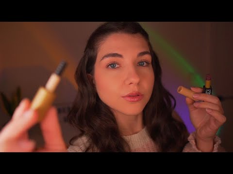 ASMR Wooden Makeup & Whispers for Sleep | Lonixy ASMR English