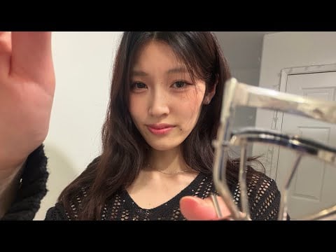 ASMR Toxic Best Friend Does Your Makeup (she literally hates you) 