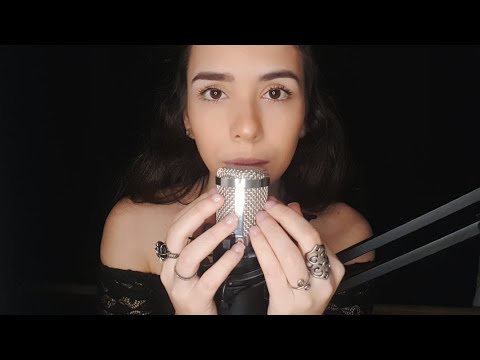 ASMR *EXPLORANDO SONS COM O MEU MICROFONE* (Scratching, Tapping & Hands Sounds)