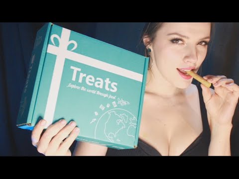 Snacks tasting ASMR | crunchy mouth sounds | TryTreats