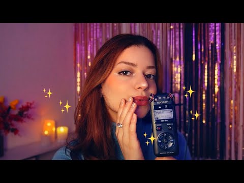 ASMR : Tous pleins de frissons avec ces mots déclencheurs TRÈS près du Tascam ! (+blabla)