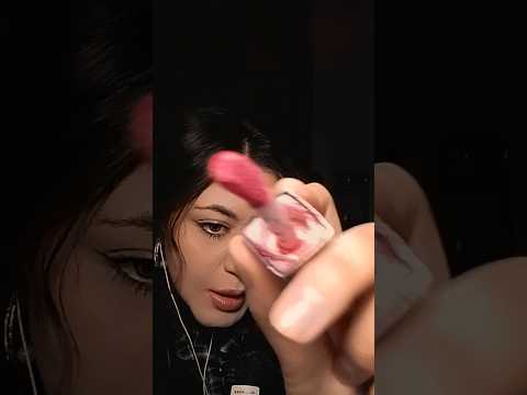 ASMR lip gloss #shorts