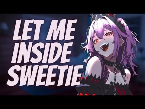 Cunning vampire tingles you to sleep and steals your blood  (F4A) [ASMR] [Feeding] [Hairplay]