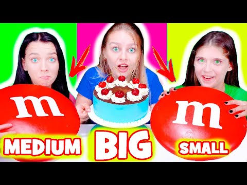 ASMR Big Food VS Medium Food VS Small Food Mukbang