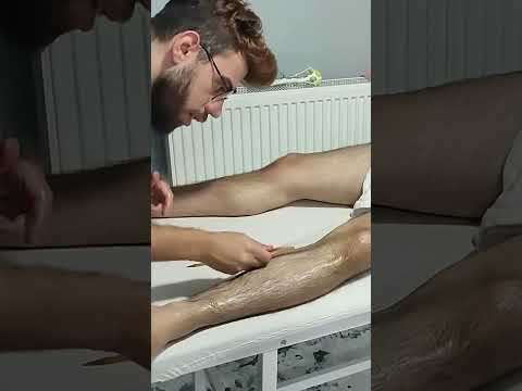GUARANTEED RELAXATION MASSAGE FOR FRONT LEGS AND FOOT #massage #satisfying #relaxing #asmr #shorts