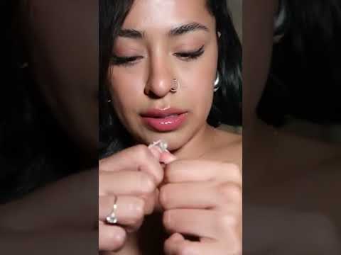 ASMR PONIÉNDOME UN PIRCING