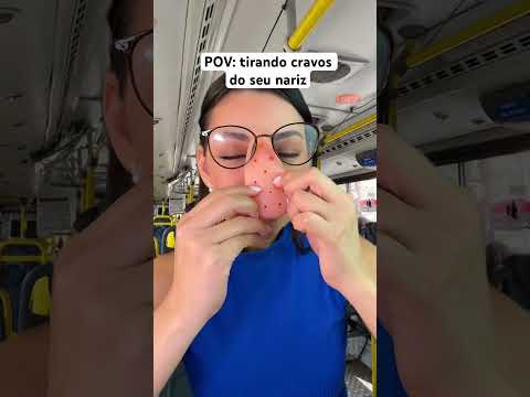 POV: tirando cravos do seu nariz #asmr #asmrsounds #humor #comedia