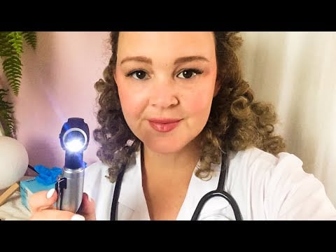 ASMR Doctor Physical Checkup • Ear Nose and Throat Doctor • (Soft Spoken Roleplay ASMR)