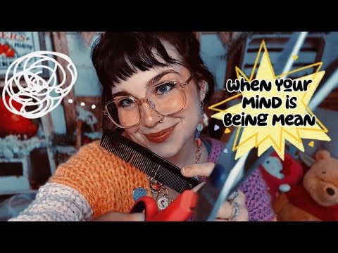 Autistic ASMR🌟Bad Thoughts Relief (personal attention, snipping, whispered relaxation) 