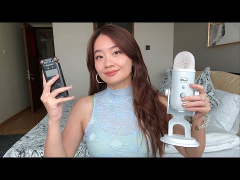 ASMR Which Mic Do You Prefer? Yeti VS Tascam