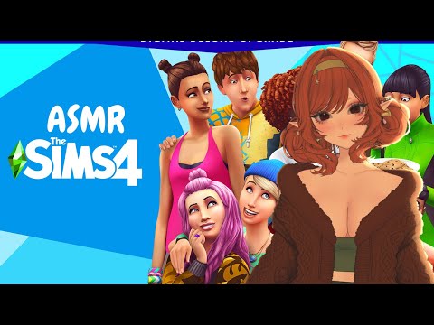 ASMR #1 Let's play les sims