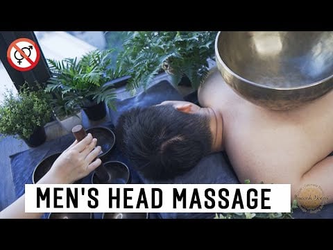 Men's Facial With Sensational ASMR Head Massage