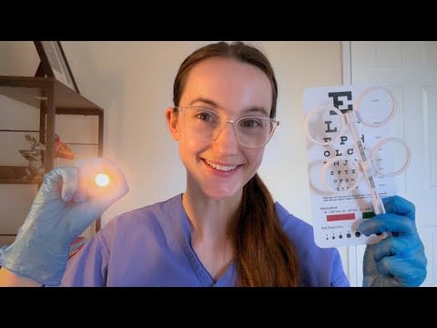 The only ASMR Eye Examination you will ever need