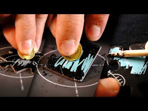 ASMR Close-up puzzle scratching (custom video)