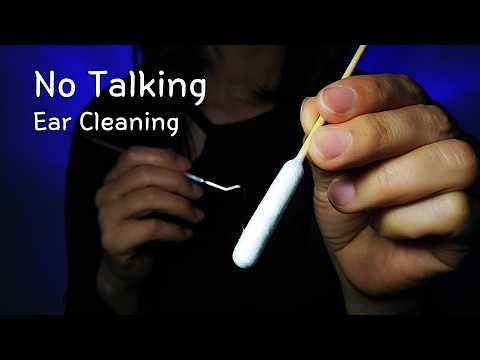 ASMR 바삭한 귀지가 많네요? 싹싹 긁고 뽑아내면 바스락! 리얼 귀청소 👂 (No Talking)  Ear cleaning 耳掃除