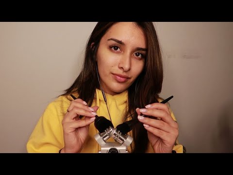 ASMR Exploring My Zoom H6 | Latex Gloves, Tapping, Brushing, Deep Ear Cleaning