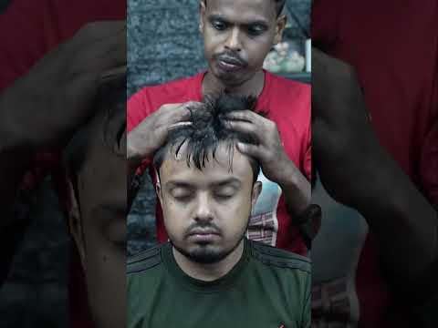 Deep Tissue Head Body Massage ASMR | Strong Forearm Pressure For Instant Relief #shorts