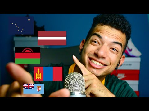ASMR Calendrier de l'avent 4/25 : Quiz drapeaux #3