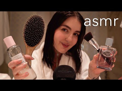 [asmr en español] SKINCARE + me MAQUILLO - ASMR para DORMIR en minutos Ale ASMR :)