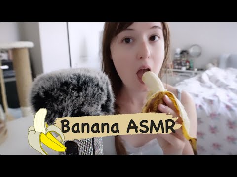 ASMR banana eating 🍌