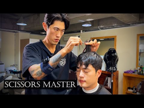 ASMR 프로페셔널 가위 마스터의 크리드컷 | Professional Scissors Master's Creedcut