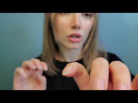 ASMR Lofi Up Close Hand Movements & Mouth Sounds