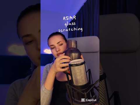 ASMR glass scratching 🫙 #asmr #asmrsounds #asmrvideo #shorts