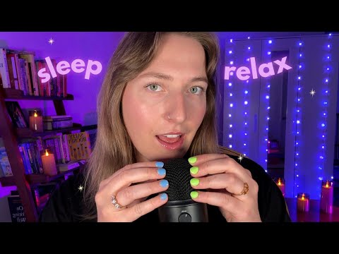 ASMR Bare Mic Scratching + Inaudible Whispers 😌 Tingly and Sleep Inducing 💤