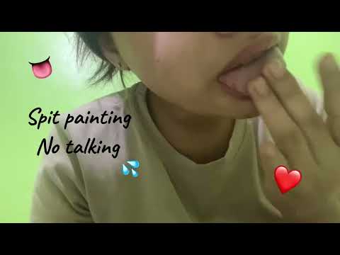 𓆟 𓆞 AlleyASMR 1st ASMR Video | LOFI, Spit painting, pen nobbing, mouth sounds
