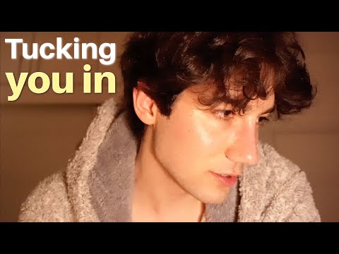 Tucking You Into Bed ❤️‍🔥 ASMR (Hugs, Kisses, Massage)