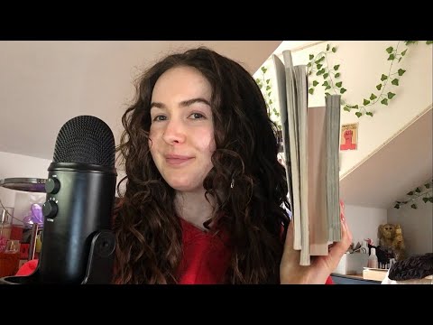 ASMR ||  Small Library Book Haul 📚