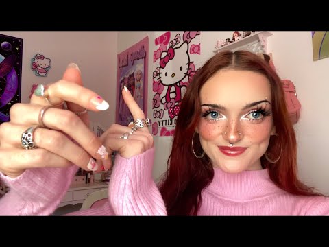 ASMR | Phone Tapping, ✨Hand Movements✨, Tongue Clicks💗(Slowing it Down...But Still Unpredictable)