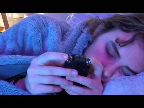 No talking ~ Tascam Ear Massage ASMR Until my Melatonin Hits 💤