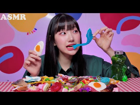 위니비니에서 젤리를 털어왔다 | 젤리 먹방ASMR 이팅사운드