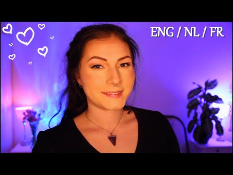 Positive Affirmations: Self Love (Binaural Whispering, ENG / NL /FR) ASMR