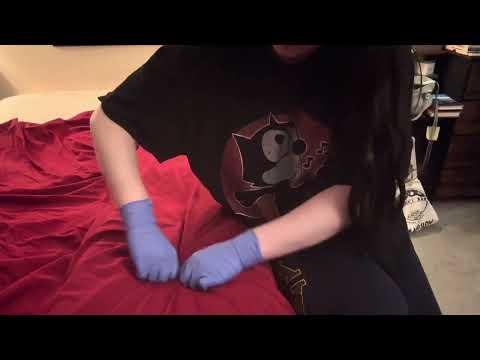 Hip and Lower Back Adjustments (lots of skin pulling) | ASMR role play