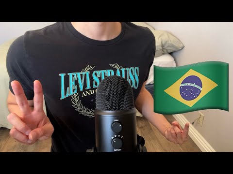 ASMR | Learn Portuguese with me...again! (ASMR em Português)