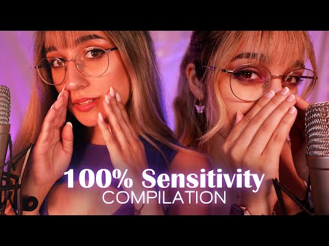 ASMR | 100% SENSITIVITY (4+ HOUR COMPILATION)  😴💕
