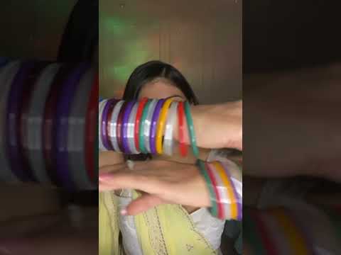 Hindi ASMR-Bhumika bangle trigger for deep sleep😅 #asmrsleep #asmrsounds #relax #calm #stressrelief