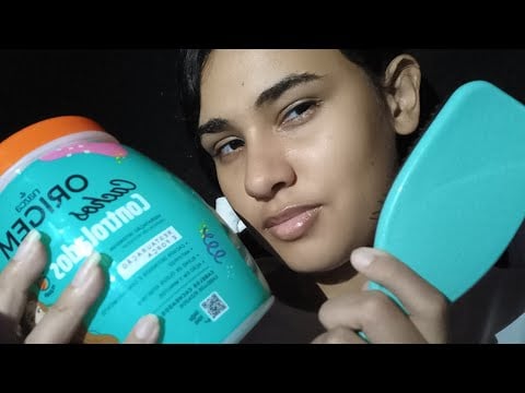 ASMR ROLEPLAY FINALIZANDO O SEU CABELO "CASEIRINHO"