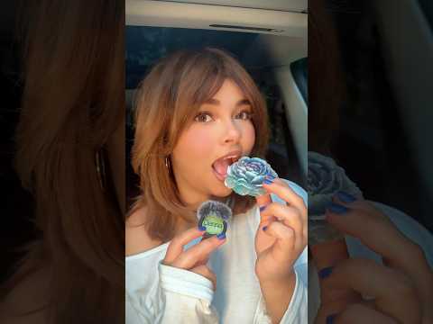 Probando CRISTALES.. de caramelo?! 😱 #asmr #silkygem #asmrenespañol #asmrbydanna #crystalcandies
