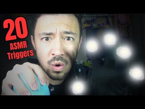 🔴 20 ASMR Triggers for Sleep, Studying, Work, and Gaming 💤📖💻🎮