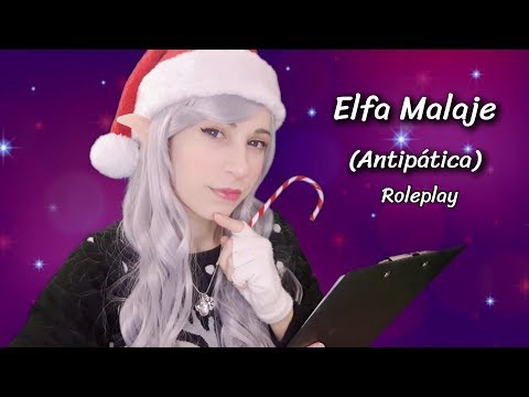 RP Elfa Navideña  MALAJE  (Antipática) | Pruebas ayudante de Santa | SusurrosdelSurr ASMR