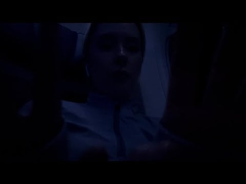 asmr on a plane (hypnotic hand movements) ✈️