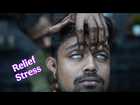 Ancient Wisdom: ASMR Head Massage for Stress & Pain Relief | Tapping & Scratching Therapy For Sleep