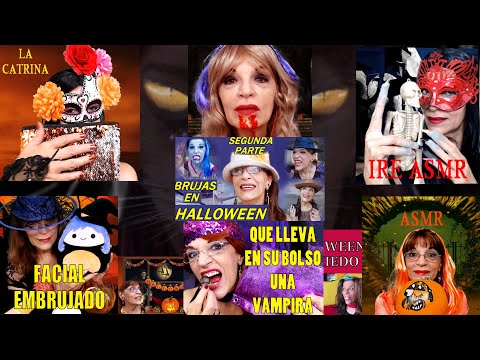 ASMR RECOPILACIÓN DE MIS MEJORES VIDEOS DE HALLOWEEN