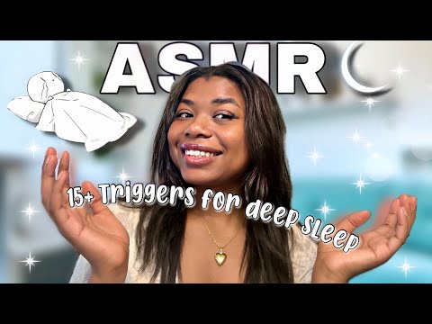 [1hr+]ASMR FOR IMMEDIATE SLEEP ᶻ 𝗓 𐰁 ᶻ  (15+ personal attention triggers!˚ ༘♡ ⋆｡˚🤍🐑)